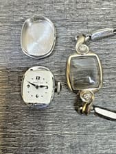 VTG BEAUTIFUL 14K YELLOW GOLD HAMILTON WOMEN'S 22J WRISTWATCH RUNNING NICE