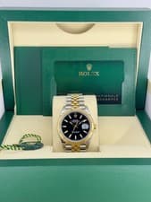 Rolex Datejust 41 Black Index Dial on Jubilee 126333 Complete 2024