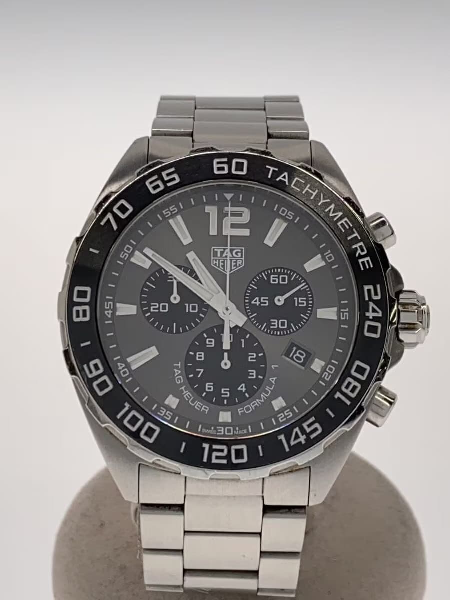 TAGHeuer Formula 1 Chronograph QZ SS CE 43mm Analog Stainless SLV SLV SS