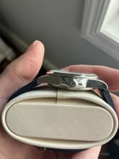 New Longines Conquest  38MM Blue Dial Rubber Men's Watch L37204929