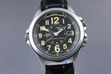 Hamilton Khaki H775650 Conservation Harrison Ford Black Dial Date AT Men's Watch