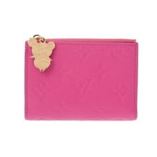 Used LOUIS VUITTON M14087 RFID (IC Chip) Ladies Bi Fold Wallet Monogram Cute Pin