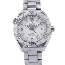 OMEGA Seamaster Planet Ocean 600M Co-Axial 39.5mm Stainless Steel White Dial...