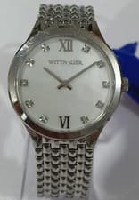WN4110 WITTNAUER DIAMOND ACCENT SAPPHIRE GLASS WOMEN'S WATCH MW-2