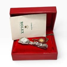 Full Set 1983 Rolex Ladies Date 26 mm White Roman Oyster Steel Watch 6916