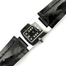 Good condition/in working condition CHAUMET Style Carre Diamond Rectangula,18211