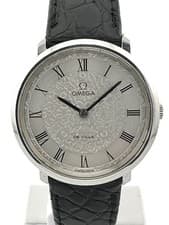 Omega De Ville Flower Manual Wind 34mm SS Leather