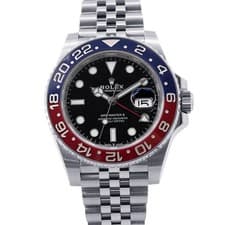 ROLEX GMT Master II 40mm Stainless Steel Black Dial 126710BLRO