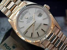 Stunning 1970 18ct Gold Rolex Oyster Day-Date with Original 18ct Gold Bracelet