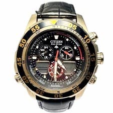 Citizen Promaster World Time Solar C660 Watch Used Japan