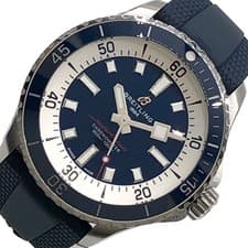 BREITLING Superocean Automatic 42 A17375 Navy Stainless Steel Men s Watch