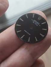 Rolex AirKing 5500 black dial with Arrow hour markers."refinished"