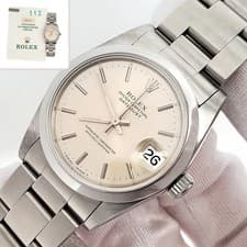 1994 Rolex Datejust 31mm Silver Index Steel Oyster Watch 68240 Papers