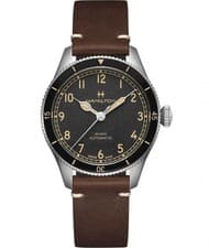 Hamilton Men's Khaki Aviation Pilot Pioneer  38mm H76205530