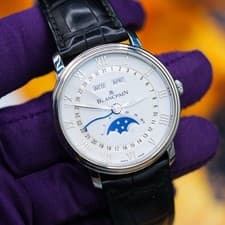 Blancpain Villeret Moonphase Complete Calender 40mm Stainless Steel Full Set 24’