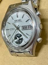 Seiko Chronograph 7018-8000 Automatic Men's Watch Made Vintage Wristwatch