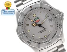 Vintage [NEAR MINT] TAG Heuer 2000 962.206F Silver Dial Quartz Women's Watch