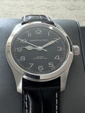 Hamilton Murph 38mm Khaki Field Men's Black Watch - H704050