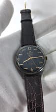Atlantic Worldmaster 21 Jewels Original Black Dial Swiss Manual Wind 1960s Watch