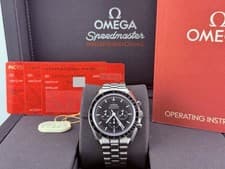 2024 Omega Speedmaster Moonwatch 310.30.42.50.01.002 42mm Black Dial Box Papers