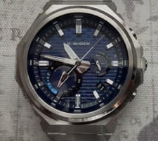 Casio G-Shock GSTB1000D-2A Stainless Steel Blue Dial Quartz 200m Men's Watch