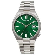 Citizen TSUYOSA NJ0150-56X Green Dial Automatic Mechanical Men's Steel Watch