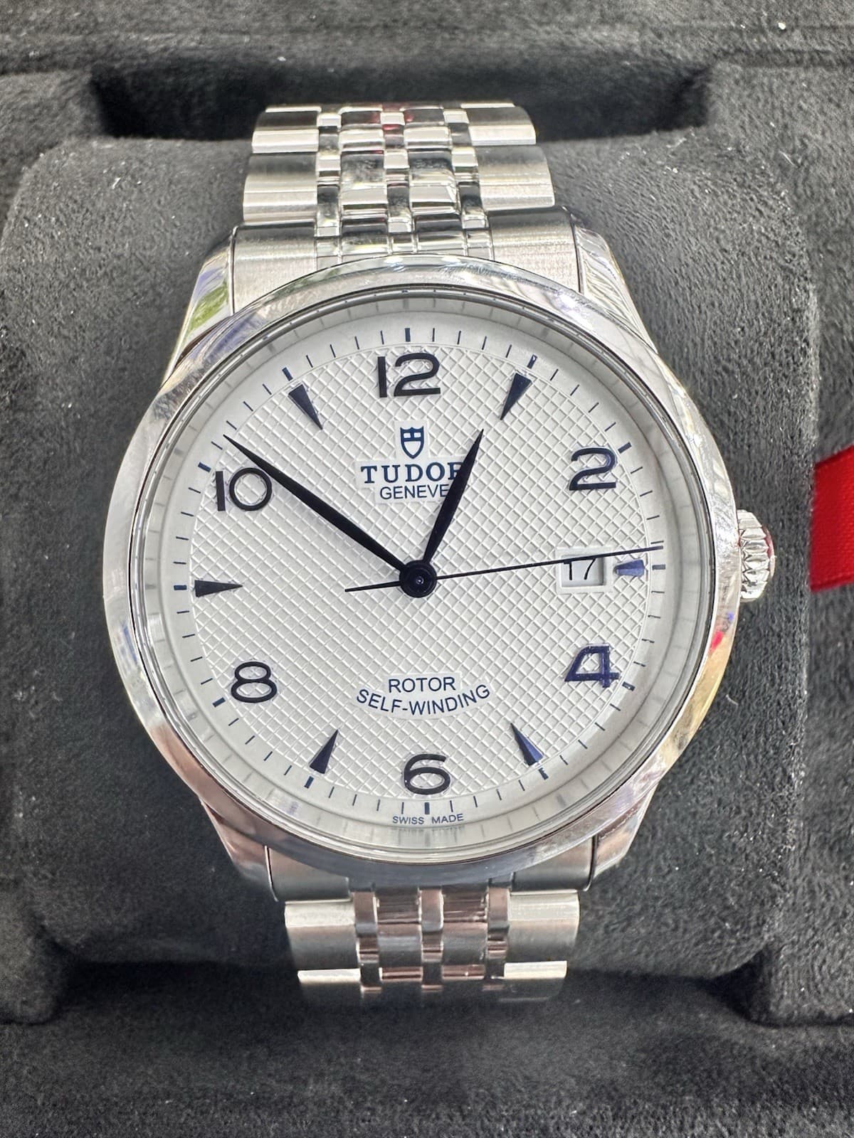 Tudor 1926 39mmOpaline Dial Stainless Steel Bracelet 91550 Box & Papers 2025 NEW