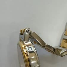 Hermès Women's Gold-Plated Watch with Silver Accents Official
