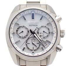 SEIKO Astron 5X Series Global Line GPS Satellite Solar Men s Watch White Dial SB