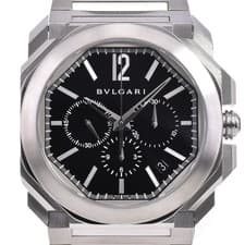 with paper BVLGARI Oct Verocissimo BGO41SCH Automatic Men's Watch B#146843