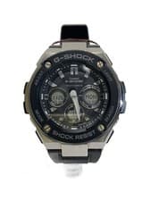 CASIO G-SHOCK Solar Analog Digital Black Sport Watch Excellent JAPAN