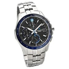 CASIO OCEANUS OCW-S7000-1AJF Black Manta Slim Case Chrono Men's Watch New in Box