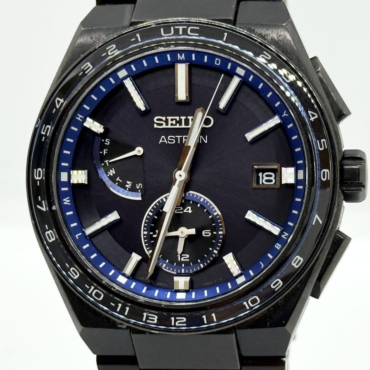 SEIKO ASTRON NEXTER SBXY041 Men's Wristwatch 8B63-0BB0 Solar Radio Titanium