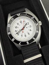 Marathon Arctic Steel Navigator Military Aviation Watch, 41mm, SSNAV