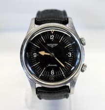 💥LONGINES SUPER COMPRESSOR Ref. 7042 Diver Watch 42mm EARLY EXAMPLE 60's💥