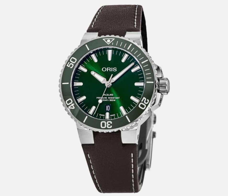 NEW.Oris Aquis Date Automatic 39mm Men's Watch 01 733 7732 4157-07 5 21 10FC