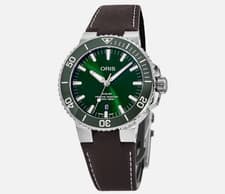 NEW.Oris Aquis Date Automatic 39mm Men's Watch 01 733 7732 4157-07 5 21 10FC