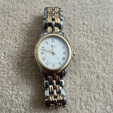 Chaumet Paris-1780 Two-Tone Quartz Wristwatch Roman Numerals Water Resistant 30m