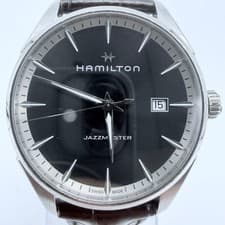 Hamilton Jazzmaster Quartz Watch Mens H324510 Wrist 18cm Stainless Steel