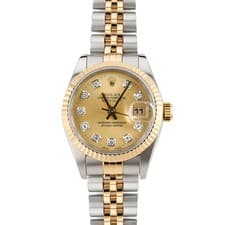 Pre-Owned Rolex Lady-Datejust 26mm 1995 with Box & Papers
