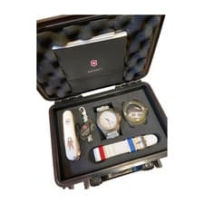 Victorinox INOX Sky High Ltd Ed Titanium White Paracord Watch 241772.1 Auth JP
