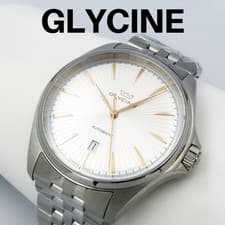 Glycine Watch Military Automatic Silver GL0453