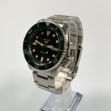 Seiko 5 Sports SBSA013 Automatic Watch Silver Used From Japan