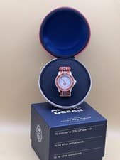 Blancpain x Swatch Scuba Fifty Fathoms Arctic Ocean Bioceramic Watch Very Good