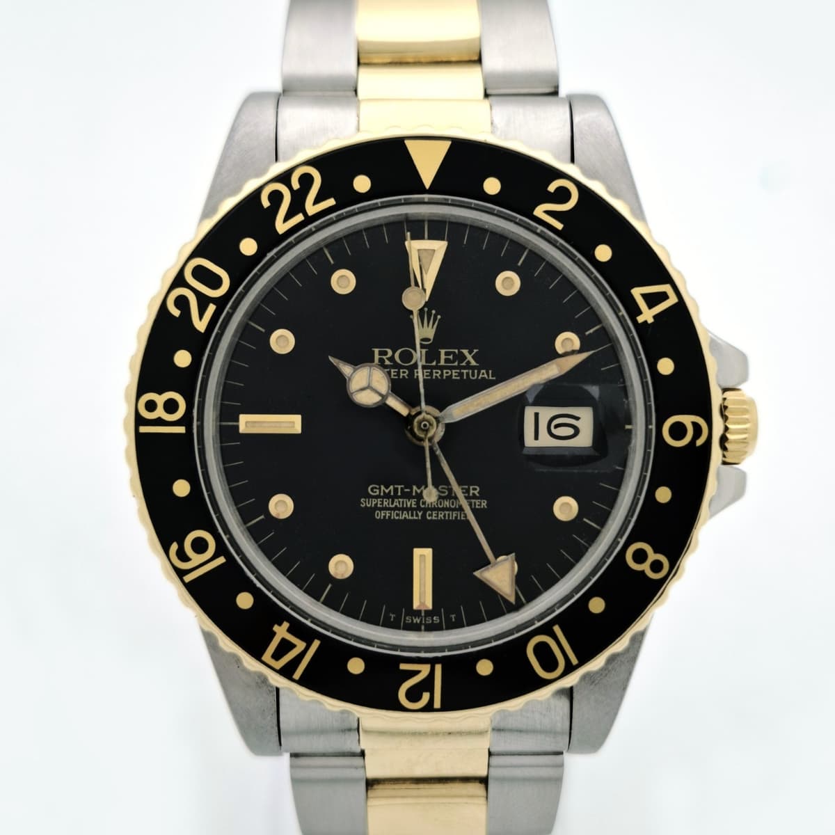 Rolex GMT-Master Ref.16753 Nipple Dial 1982