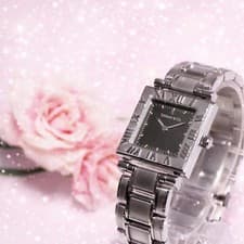 Good Condition Tiffany TIFFANY&CO Atlas Square WatchTIFFANY,18943