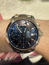 tag heuer caliber 16 swiss automatic mens  watch