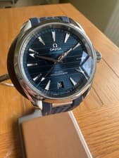OMEGA Seamaster Aqua Terra 41mm Blue 2023  - 220.12.41.21.03.001. Full Set