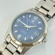 Orient Orient Star Automatic Dress Watch 21 Jewels Blue Navy wrist 20cm