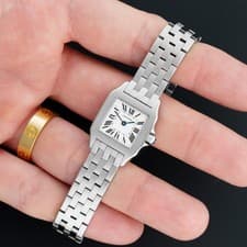 Cartier Santos Demoiselle - W25064Z5 - 20mm Stainless Steel